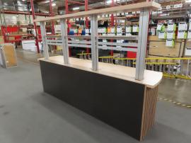 Custom Counter(s) with Front Doors, Storage, and Monitor Mount Supports -- View 3